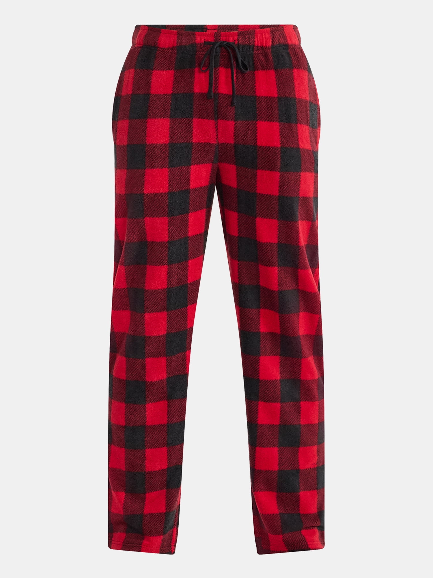 Holiday Time Men's Rolled Sleep Pants with Pockets, Size S-2XL