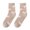 A-B25, variant on Womens Socks Winter Autumn Cute Heart Pattern Plush Medium Tube Thermal Socks Home Indoor Soft Comfy Slipper Socks