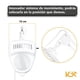 thumbnail image 3 of Lupa Escritorio con Luz 100 mm 3x con Prensa 5 cm Color Blanco Kingsman Kingsman 300543, 3 of 5