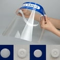 thumbnail image 1 of BESTYASH 100Pairs Buckle Snap Fasteners Kit For Protective Mask Diy Crafts Daily Use White POM Elastic Resin Round, 1 of 8