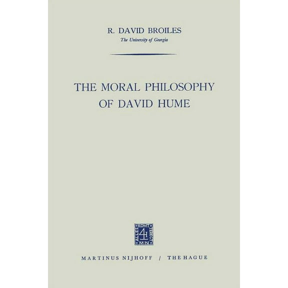 The Moral Philosophy of David Hume, (Paperback)