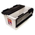 thumbnail image 2 of Storex Flip-Top Storage Tub / Frost White (4 units/pack), 2 of 6