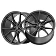 thumbnail image 2 of 20x10.5 Fondmetal 191MB Matte Black Wheel 5x4.5 (45mm), 2 of 5