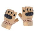 thumbnail image 3 of kusrkot Gants Sans Doigts pour Hommes Demi-Doigts Gants pour Combattre Randonnée Conduite TG, 3 of 6