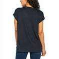 thumbnail image 4 of Orvis Ladies' V-Neck Tunic Knit Top, Black Large, 4 of 5