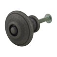 thumbnail image 6 of Renovators Supply 1-1/4" Kitchen Cabinet Knob Black Drawer Cupboard Dresser Drawer Door Drawer Cupboard Door Pull Brass Pewter Finish, 6 of 8