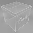thumbnail image 4 of OnDisplay 10" Luxe Acrylic Clear Wedding Card Box w/Lid - Lucite Gift/Money Box, 4 of 4