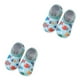 thumbnail image 4 of Soidarity 1 par de zapatillas de agua para niños, suela de silicona antideslizante, zapatos de natación para exteriores, botas de pesca para Type2 NO2, 4 of 6