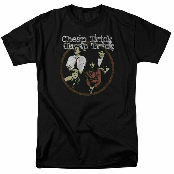 Cheap Trick T Shirt Licensed Rock n Roll Band Merch Music Concert Black