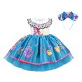 thumbnail image 1 of Costume Dress for Girls Cosplay Princess Halloween Dress Up, 1 of 6