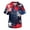 Black, variant on Scrub Tops for Men Patriotic Usa Flag Pattern Medical Uniform Comfortable V-Neck Short Sleeve Trend Work Shirt Navy 3XL