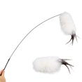 thumbnail image 1 of Cat Wand Toy Wire Elastic Funny Cat Teaser Toy Kitten Play Toy with Replacement, 1 of 10
