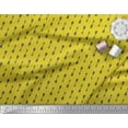 thumbnail image 2 of Soimoi Yellow Cotton Cambric Fabric Arrows Arrow Printed Craft Fabric by the Yard 56 Inch Wide, 2 of 3