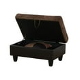thumbnail image 5 of "JESTOP Fabric Storage Ottoman, Rectangle Upholstered Footstool, 34""", 5 of 10