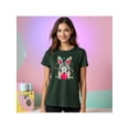 thumbnail image 1 of Playera de Mujer con Conejita Chic – Estampado Divertido y Colorido Color Verde Oliva Talla Mediana Marca Emil SaEs, 1 of 4