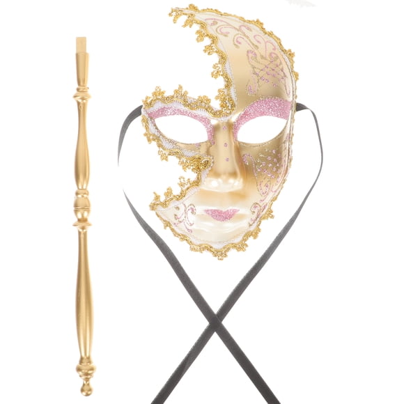 Venetian Masquerade Mask Eye Mask On Stick Handheld Masquerade Mask Photo Prop