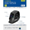 thumbnail image 2 of Careta Electr Solar Soldar Area De Visión De 92x42 Mm Surtek SURTEK CSS02, 2 of 3