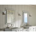 thumbnail image 4 of Kohler K-99007-SCF-NA 24 in. Verdera Mirror Cabinet with Flat Mirror, 4 of 7