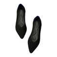 thumbnail image 2 of Kayannuo Womens Shoes Shoes for Women Womens Casual Comfortable Lightweight Fashion Flat Shoes Ladies Flat Shoes Solid Color Pointed Toe Flat Soft Sole Shoes, 2 of 5