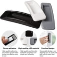 thumbnail image 3 of 6 tiradores autoadhesivos sin perforaciones para cajones y puertas corredizas (negros), 3 of 5