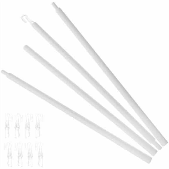 46. 06 Inch Blind Wand Replacement with Hook,Detachable Blind Rods Tilt Wand Replacement for Windows Curtain Door Shades Opener$$Home Decor, Kitchen, & Other