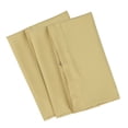 thumbnail image 2 of Unique Bargains 2-Piece 1800D Microfiber Solid Pillowcases Gold Travel, 2 of 8