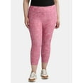 thumbnail image 6 of Terra & Sky's Women's Plus Capri Leggings, 2-Pack, 6 of 7