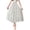 White, variant on CAIXIA Womens Plus Size Lace Long Skirts Elastic A Line Flowy Skirt Renaissance Maxi Skirt