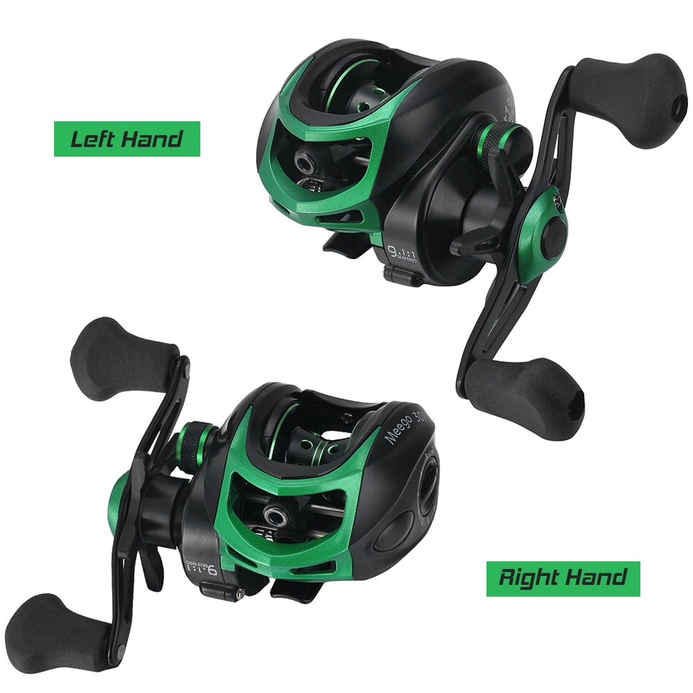 baitcast reel High Speed Lightweight Baitcasting Fishing Reel for Smooth Casting Left Hand Fishing