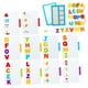 thumbnail image 1 of Juego de combinación funcional s de papel de doble cara Juego de juguetes de encaje con bloques Juego de para juego Alfabeto Hugo rompecabezas a juego, 1 of 8