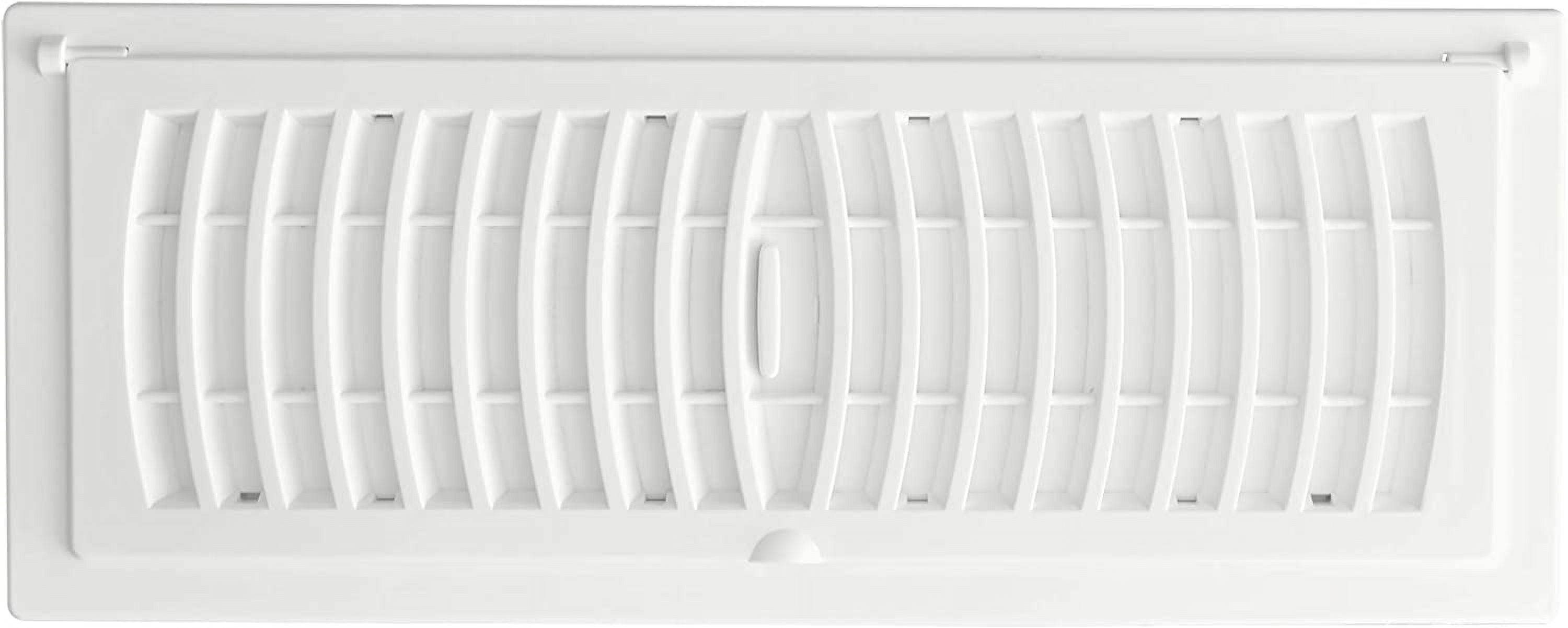 Imperial Manufacturing RG1961 Pop-Up Register White 4 x 12 In.