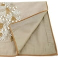 thumbnail image 3 of Fennco Styles Beaded Christmas Tree 100% Cotton Table Runner 16 x 72 Inch - Natural Table Cover, 3 of 4