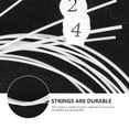 thumbnail image 4 of Shisuyan 4Sets Durable Ukulele Nylon Strings Ukulele Musical Instrument Parts (White), 4 of 8