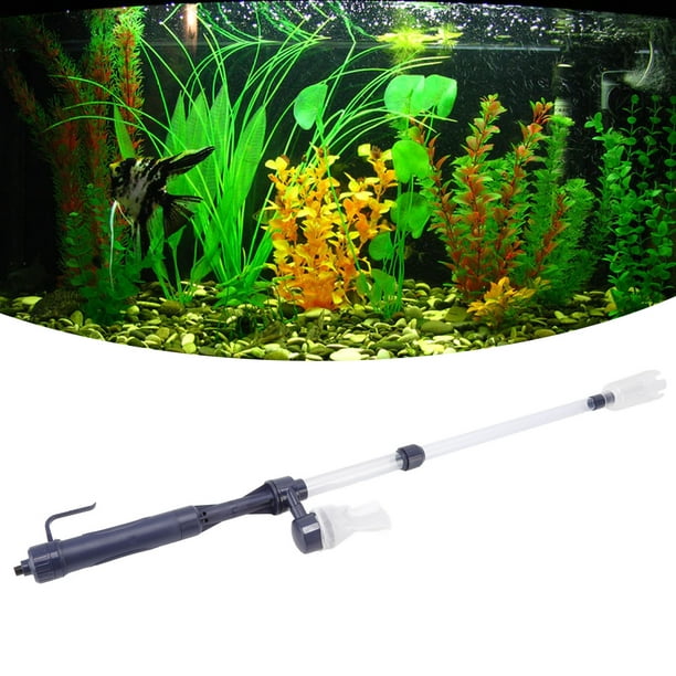 Octpeak Electric Siphon Fish Tank Gravel Cleaner, Strong Power Retractable Efficient Electric Fish Tank Vacuum Cleaner For Aquarium For Water Changing