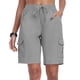 thumbnail image 1 of Puntoco Pantalones Cortos de Verano para Mujer Moda 2024 Pantalones Cortos para Mujer con Bolsillos Sueltos Informales Elegantes Ligeros para Mujer Pantalones Cortos Cargo holgados para Senderismo, 1 of 8