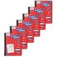 thumbnail image 1 of Cuaderno escritura Mead, 6 cuadernos rojos primaria K-2, 100 hojas (200 páginas), historias preescolar y 1°/2° grado, 1 of 3
