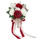 thumbnail image 5 of Ramo de novia para lanzar, arreglos florales versátiles, decoración, flor de mano nupcial para de aniversario, día de Valentín, 5 of 9