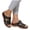 Black, variant on longantii Orthopedic Sandals for Women Non Slip Slip on Arch Support Summer Flat Sandals Wide Walking Shoes 2026 Vacation Beach Orthopedic Shoes Black