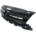 thumbnail image 3 of For 12-18 Tiguan & Limited Front Grille Assembly Textured Black w/Chrome Molding, 3 of 5