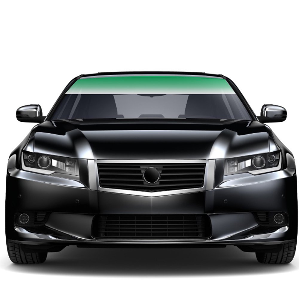 150*20cm Car Window Sun Visor Strip Tint Film Front Windshield Uv Shade