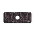 thumbnail image 7 of Yayeee Faucet Mat for Kitchen Sink 14.7" Diatomite Long Splash Guard Pad, Dark Gothic Floral, 7 of 7