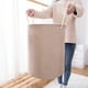 thumbnail image 5 of Organizadores de armario y almacenamiento Cesto de ropa sucia Cesto de ropa plegable Cesto de ropa sucia Asa de cuerda de sisal protectora para dormitorios universitarios Baño Dormitorio Cesto de ropa, 5 of 6