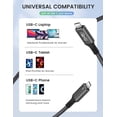 thumbnail image 4 of Cable Thunderbolt 4 Hvcdso de 2 m, carga de 120 W/40 Gbps de datos, 4 of 7