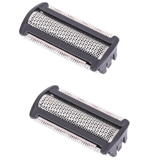 2 Cabezales de Repuesto para Afeitadora Eléctrica BG2000, BG2024, BG2025, BG2026, TT2021, TT2022, Color Negro, para Uso en Seco y Húmedo