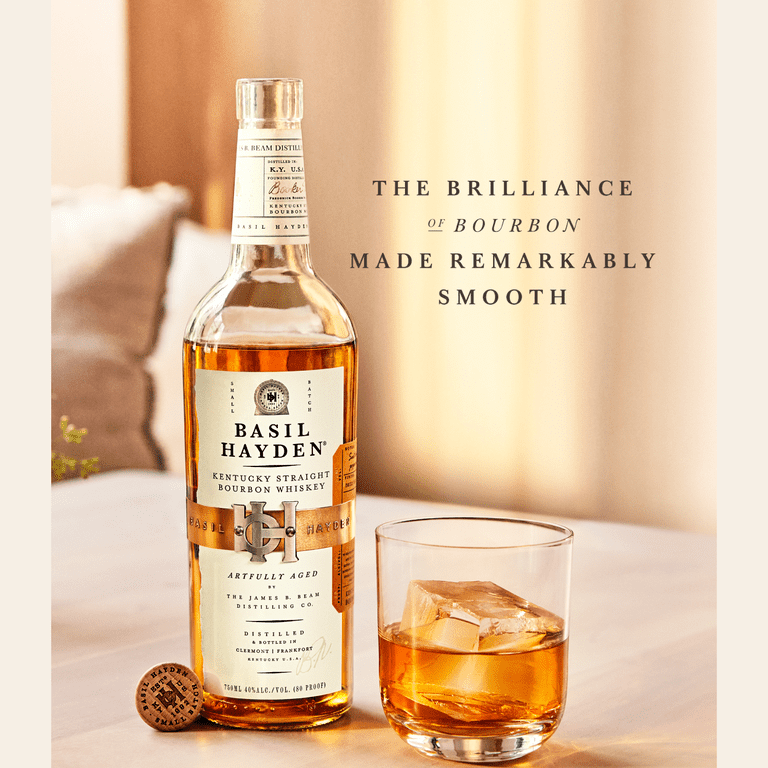Basil Hayden's, Straight Bourbon, 1.75 L, Carefully Aged - Walmart.com