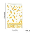 thumbnail image 3 of B 10 Pieces Easter Paper Gift Bags Bunny Carrot Party Bags Goodie Bags for Easter Egg Party Decorations Treat Bags Candy Bags for Classroom, 3 of 7