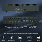 Kinupute Mini Gaming PC, Desktop Computer i9-13900F 24 Cores Upto 5.6GHz, 64G DDR4, 2T M.2 SSD, Windows 11 Pro, GeForce RTX4060 8G, Dual LAN, WiFi6E/BT5.3, Four Display, 8K Outputs, Optical