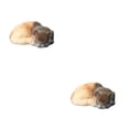 thumbnail image 4 of Redempat Soft To Touch Realistic Sleeping Cat Emulation Sleeping Breathing Cats For Cozy Experience Wide Application Blended yellow 2Set, 4 of 6