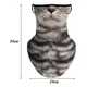 thumbnail image 2 of Bandana Bufanda Cara Cubierta Con Oreja Colgante Gatito, 2 of 8