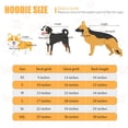 thumbnail image 3 of Sudadera con capucha Uteuvili Security, forro polar para perros grandes, 3 of 7